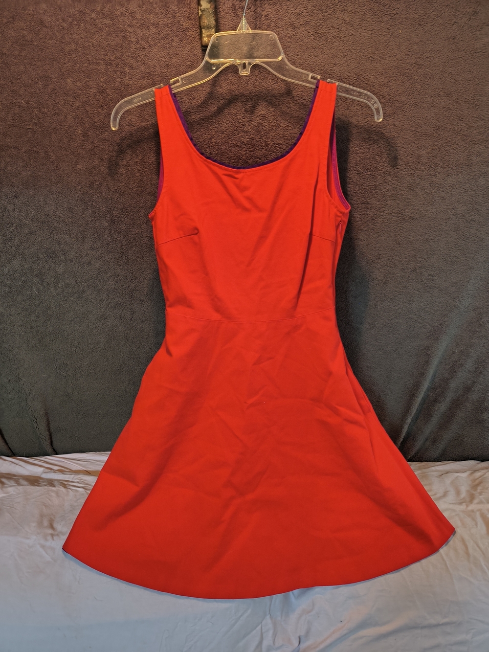 Zara Red Sleeveless Mini Dress